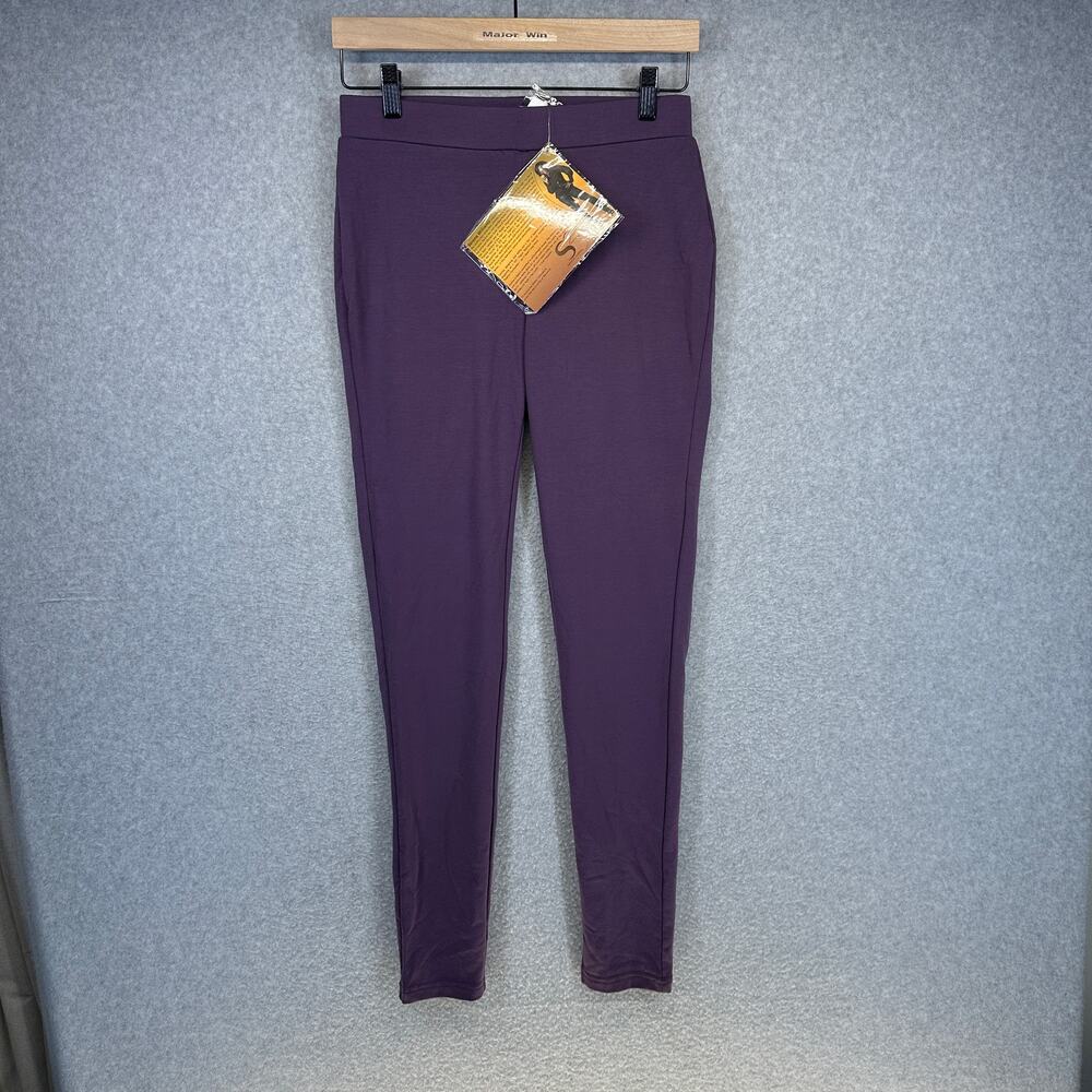 Serena Williams Signature Statement Leggings Women Small Purple Pull On Stretch